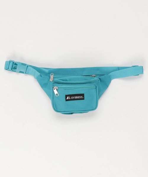 EVEREST（エベレスト）の「EVEREST Signature Waist Pack-Standard（ボディバッグ/ウエストポーチ・レディース・ホワイト/ブラック/パープル/レッド/ピンク/ターコイズブルー/ライトグリーン・FREE）」の4枚目の写真