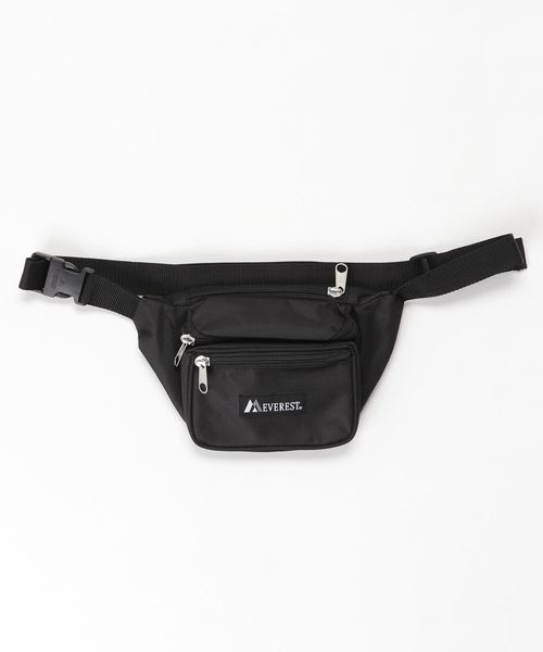 EVEREST（エベレスト）の「EVEREST Signature Waist Pack-Standard（ボディバッグ/ウエストポーチ・レディース・ホワイト/ブラック/パープル/レッド/ピンク/ターコイズブルー/ライトグリーン・FREE）」の2枚目の写真