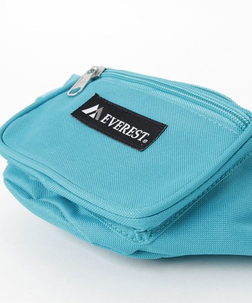 EVEREST（エベレスト）の「EVEREST Signature Waist Pack-Standard（ボディバッグ/ウエストポーチ・レディース・ホワイト/ブラック/パープル/レッド/ピンク/ターコイズブルー/ライトグリーン・FREE）」の8枚目の写真