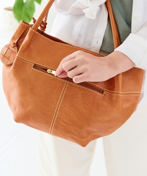 レキシーバッグ 週末限定お値下げ❗早い者勝ちです❗ zucchero ズッケロ バッグ レディース 本革 マチ広 バケツ型 肩掛け