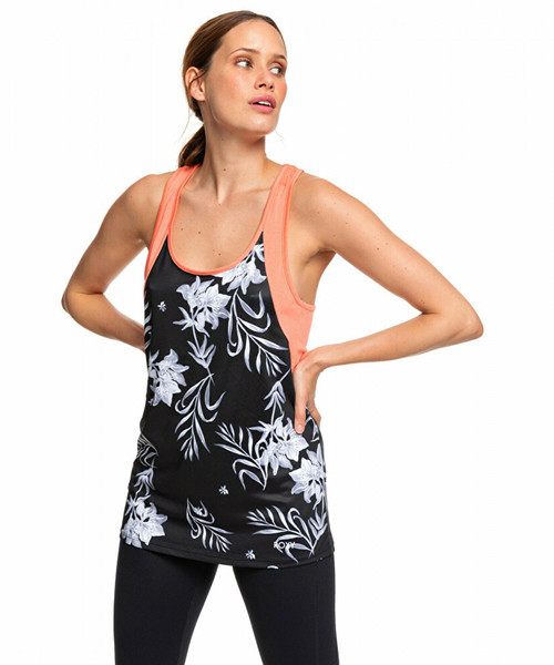 セール Hidding Place Tank ロキシー タンクトップ ノースリーブ フィットネス ヨガ ランニング ジム ルームウェアにも タンクトップ Roxy ロキシー のファッション通販 Zozotown