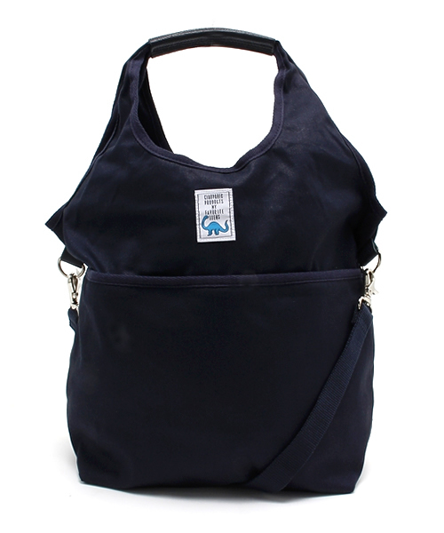 CIAOPANIC(チャオパニック)の「【Ciaopanic】 キャンバス2WAYショルダー(ショルダーバッグ・レディース・ホワイト/ネイビー/ブラック・FREE)」の3枚目の写真