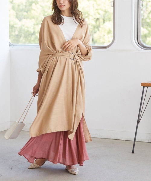 titivate（ティティベイト）の「ｳｴｽﾄｺﾞﾑﾏｷｼﾌﾚｱｽｶｰﾄ（スカート・レディース・ホワイト/オリーブ/オレンジ/ピンク/グリーン/ベージュ・L/S/M）」の16枚目の写真