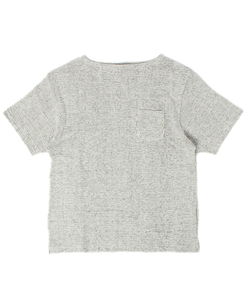 BEAMS T（ビームスティー）の「BEAMS T / インレイジャカード ボートネック（Tシャツ/カットソー・メンズ・ホワイト/ミント・MEDIUM/SMALL/LARGE）」の2枚目の写真