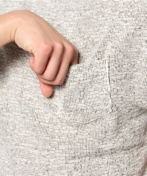 BEAMS T（ビームスティー）の「BEAMS T / インレイジャカード ボートネック（Tシャツ/カットソー・メンズ・ホワイト/ミント・MEDIUM/SMALL/LARGE）」の8枚目の写真