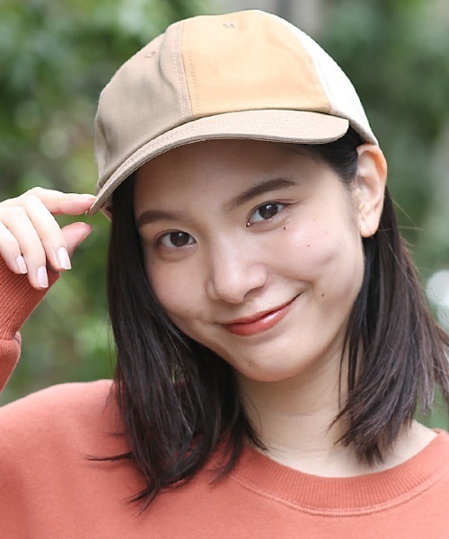 チチカカ(チチカカ)の「切替えキャップ(キャップ・レディース・ベージュ/ネイビー/レッド・FREE)」の2枚目の写真