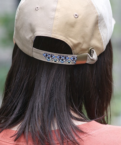 チチカカ(チチカカ)の「切替えキャップ(キャップ・レディース・ベージュ/ネイビー/レッド・FREE)」の11枚目の写真