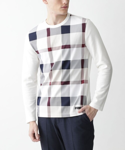 BLACK LABEL CRESTBRIDGE(�u���b�N���[�x���E�N���X�g�u���b�W)�̃p�l���N���X�g�u���b�W�`�F�b�N�J�b�g�\�[(T�V���c/�J�b�g�\�[)