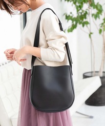 Edit Sheen | ポーチ付きプレーンサークルシルエットショルダー(ショルダーバッグ)