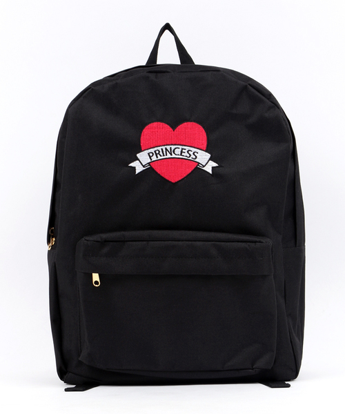 WEGO(ウィゴー)の「WEGO/プリンセス刺繍リュック(バックパック/リュック・レディース・ブラック/サックスブルー/パープル/ピンク・FREE)」の16枚目の写真