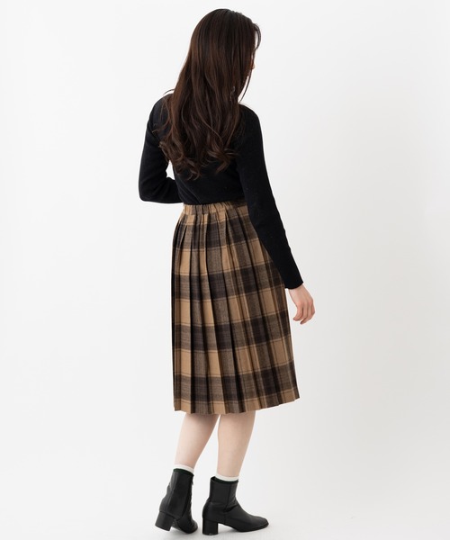 O'Neil of Dublin ウールミックス キルトスカート スタンダード 66cm