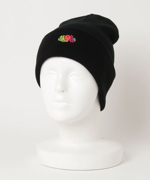 FRUIT OF THE LOOM(フルーツオブザルーム)の「FRUIT OF THE LOOM SIMPLE KNIT CAP(ニットキャップ/ビーニー・レディース・ブラック/パープル/ブラウン/グレー/レッド/オレンジ/ミント・FREE)」の11枚目の写真