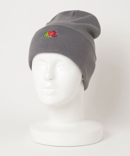 FRUIT OF THE LOOM(フルーツオブザルーム)の「FRUIT OF THE LOOM SIMPLE KNIT CAP(ニットキャップ/ビーニー・レディース・ブラック/パープル/ブラウン/グレー/レッド/オレンジ/ミント・FREE)」の14枚目の写真