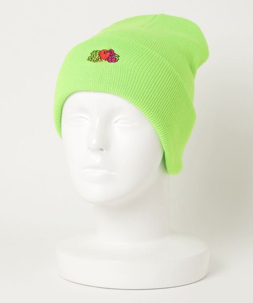 FRUIT OF THE LOOM(フルーツオブザルーム)の「FRUIT OF THE LOOM SIMPLE KNIT CAP(ニットキャップ/ビーニー・レディース・ブラック/パープル/ブラウン/グレー/レッド/オレンジ/ミント・FREE)」の15枚目の写真