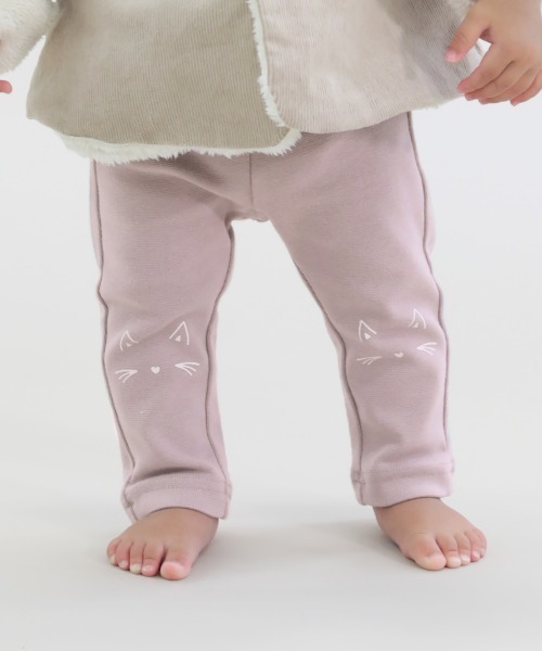 devirock（デビロック）の「ウルトラストレッチアニマル10分丈パンツ（その他パンツ・キッズ・ブルーグレー/カーキ/モカ/ヘザーチャコール/ネイビー/スモークピンク/パープル系その他/ブラック/ベージュ/ブラウン系その他・70cm/120cm/110cm/100cm/80ｃｍ/90cm）」の9枚目の写真