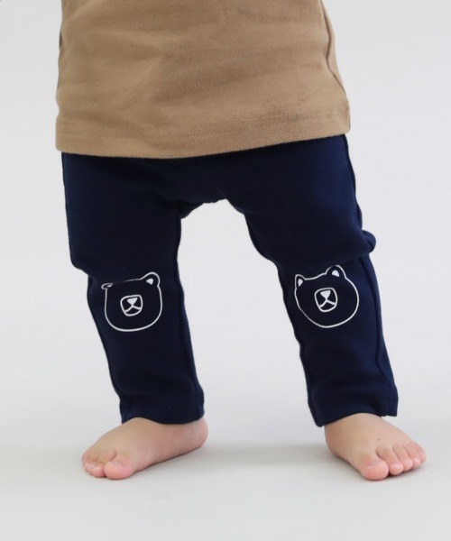 devirock（デビロック）の「ウルトラストレッチアニマル10分丈パンツ（その他パンツ・キッズ・ブルーグレー/カーキ/モカ/ヘザーチャコール/ネイビー/スモークピンク/パープル系その他/ブラック/ベージュ/ブラウン系その他・70cm/120cm/110cm/100cm/80ｃｍ/90cm）」の8枚目の写真