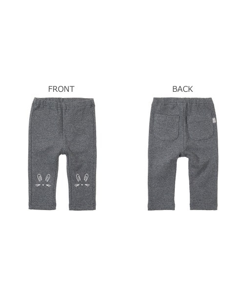 devirock（デビロック）の「ウルトラストレッチアニマル10分丈パンツ（その他パンツ・キッズ・ブルーグレー/カーキ/モカ/ヘザーチャコール/ネイビー/スモークピンク/パープル系その他/ブラック/ベージュ/ブラウン系その他・70cm/120cm/110cm/100cm/80ｃｍ/90cm）」の14枚目の写真