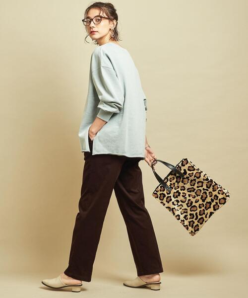 BEAUTY&YOUTH UNITED ARROWS(ビューティーアンドユースユナイテッドアローズ)の「by ※∴ピグメントスウェットプルオーバー ◆(スウェット・レディース・ダークグレー/モカ/シャーベット/ライム・FREE)」の17枚目の写真