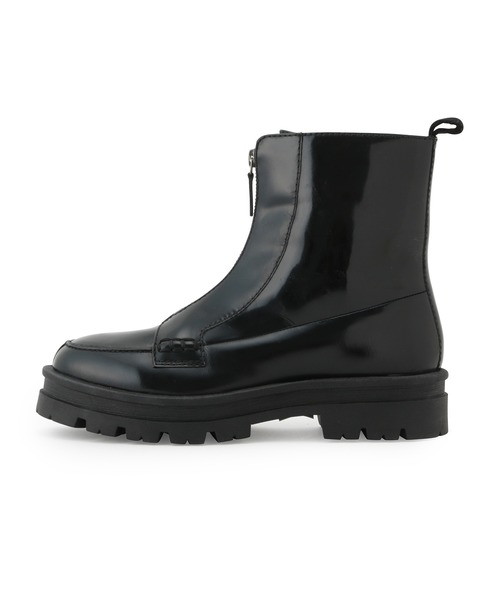 JVAM(ジェーヴィエーエム)の「【JVAM】CHUNKY ZIP BOOT(ブーツ・レディース・ブラック・36/37/38/39)」の5枚目の写真
