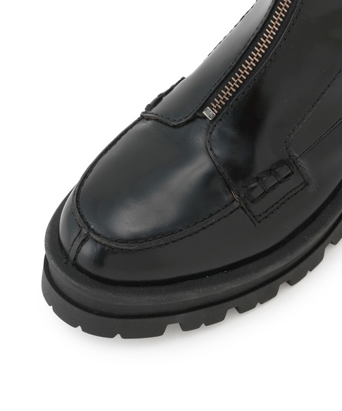 JVAM(ジェーヴィエーエム)の「【JVAM】CHUNKY ZIP BOOT(ブーツ・レディース・ブラック・36/37/38/39)」の9枚目の写真