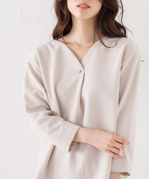Loungedress　２wayブラウス LOUNGEDRESS（ラウンジドレス）の「2WAYスキッパーブラウス