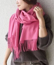 ソリッドカシミヤストール 20FW◇