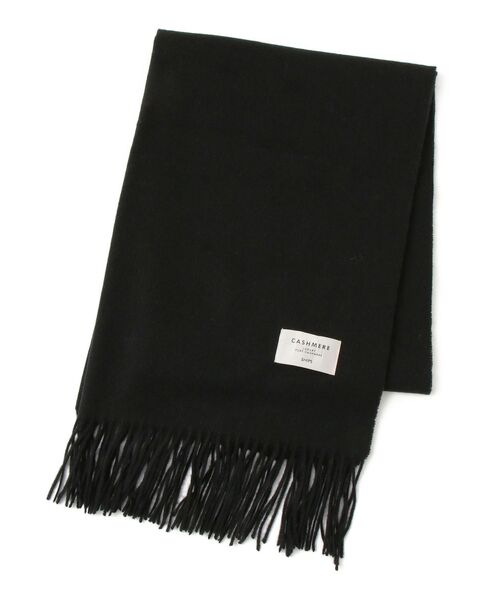 SHIPS（シップス）の「ソリッドカシミヤストール 20FW◇（ストール/ショール・レディース・ブラック/ライトグレー/ベージュ/スカイブルー/ピンク・ONE SIZE）」の12枚目の写真