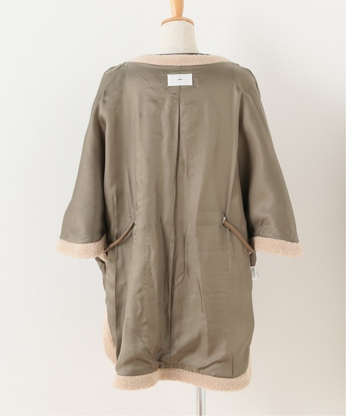 Spick &amp; Span【SMUK(スムーク)】 ボアポンチョ ベージュ Spick & Span（スピックアンドスパン）の「【SMUK】ボアポンチョ