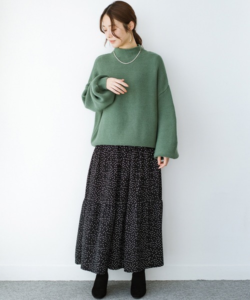 １枚でも重ね着でもかわいさ後押し 着まわし力が自慢の星空風ドットのティアードワンピース ワンピース Haco ハコ のファッション セール