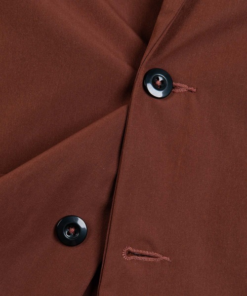 Rocky Monroe（ロッキーモンロー）の「【セットアップ】ストレッチセットアップ テーラードジャケット&テーパードパンツ（セットアップ・メンズ・ブラック/グレイッシュベージュ/カーキ/ブラウン・M/L）」の8枚目の写真