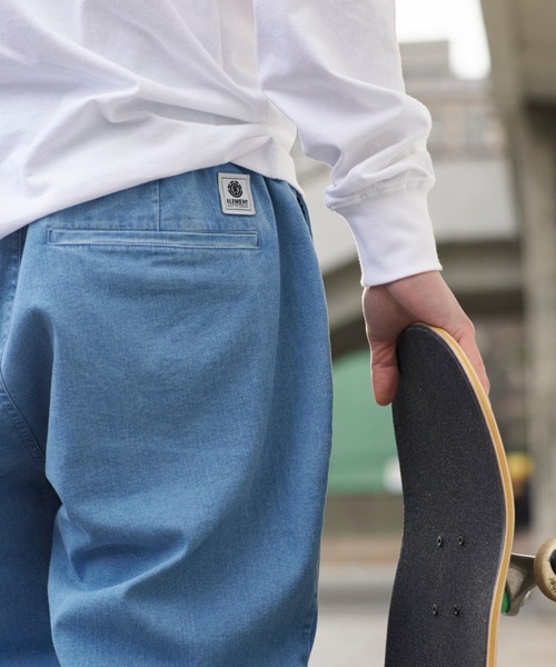 ELEMENT(エレメント)の「ELEMENT/エレメント ワイドテーパード スケートパンツ BB021-704(その他パンツ・メンズ・ブラック/ブルー/ベージュ/ネイビー/ホワイト・M/XL/L)」の11枚目の写真