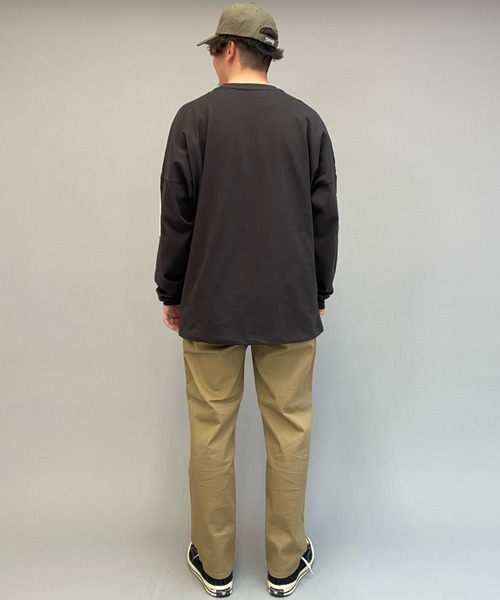 ELEMENT(エレメント)の「ELEMENT/エレメント ワイドテーパード スケートパンツ BB021-704(その他パンツ・メンズ・ブラック/ブルー/ベージュ/ネイビー/ホワイト・M/XL/L)」の22枚目の写真