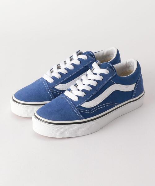 VANS（バンズ）の「EX VANS OLDSKOOL 19cm-21cm（スニーカー・キッズ・コバルトブルー・21cm/20cm/19cm）」の4枚目の写真
