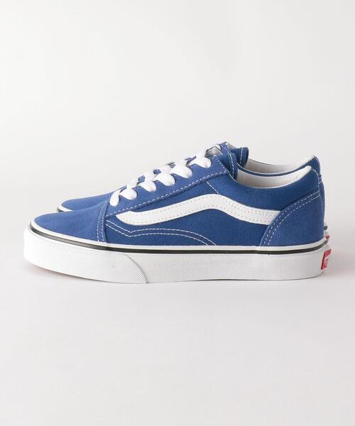 VANS（バンズ）の「EX VANS OLDSKOOL 19cm-21cm（スニーカー・キッズ・コバルトブルー・21cm/20cm/19cm）」の5枚目の写真