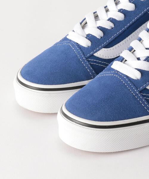 VANS（バンズ）の「EX VANS OLDSKOOL 19cm-21cm（スニーカー・キッズ・コバルトブルー・21cm/20cm/19cm）」の2枚目の写真