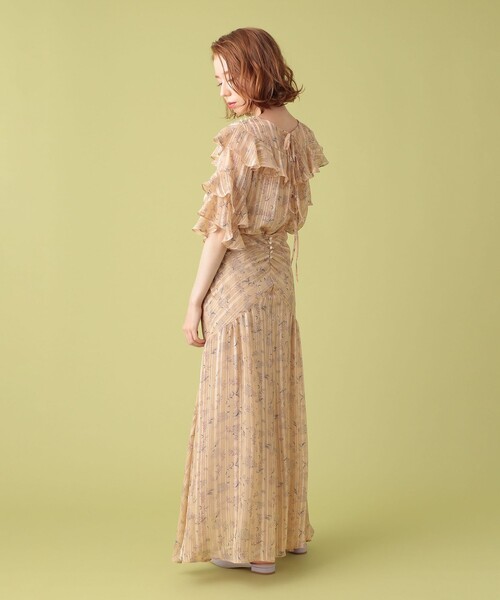 ミークチュール ME COUTURE シアーノスタルフルールスカート