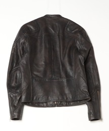 RRL（ダブル アール エル）の「スリム フィット レザー モト