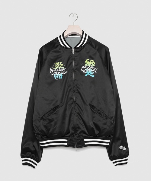 VANQUISH（ヴァンキッシュ）の「KINJAZ with VANQUISH SOUVENIR JACKET（その他アウター・メンズ・ブラック・MEDIUM/LARGE）」の14枚目の写真