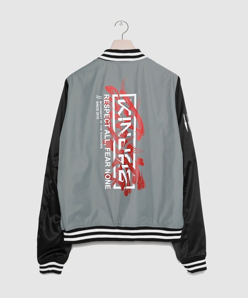 VANQUISH（ヴァンキッシュ）の「KINJAZ with VANQUISH SOUVENIR JACKET（その他アウター・メンズ・ブラック・MEDIUM/LARGE）」の12枚目の写真