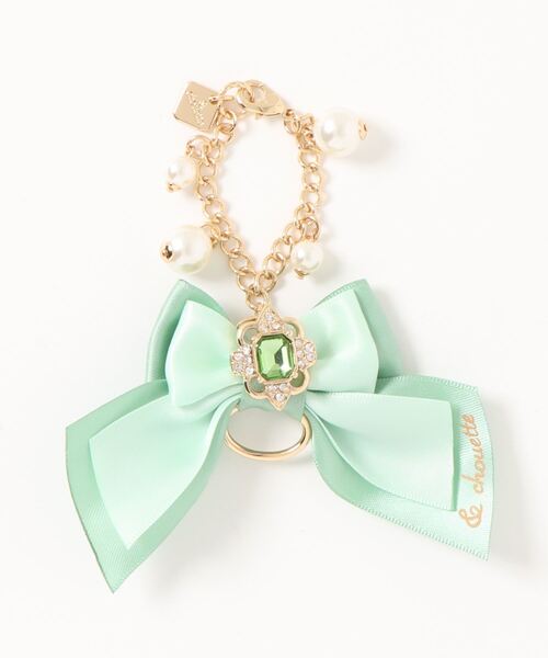 金具付きビジューリボンチャーム チャーム Chouette アンドシュエット のファッション通販 Zozotown