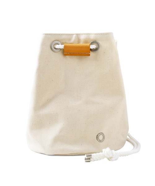 WAIPER.inc（ワイパーインク）の「clipmarks warehouse クリップマークス ウェアハウス cross クロス　巾着バッグ（ショルダーバッグ・メンズ・オリーブ/マスタード/ナチュラル・ONE SIZE）」の19枚目の写真