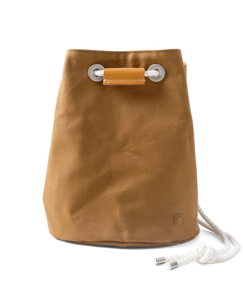 WAIPER.inc（ワイパーインク）の「clipmarks warehouse クリップマークス ウェアハウス cross クロス　巾着バッグ（ショルダーバッグ・メンズ・オリーブ/マスタード/ナチュラル・ONE SIZE）」の13枚目の写真