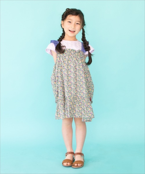 RAGMART（ラグマート）の「キャップスリーブＴシャツ（Tシャツ/カットソー・キッズ・イエロー/オフホワイト/ピンク・95cm/80ｃｍ/90cm/70cm）」の9枚目の写真