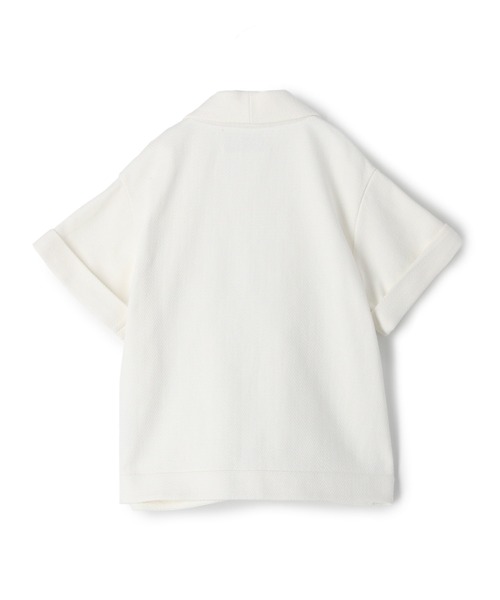 cabana コットンショートスリーブジャケット