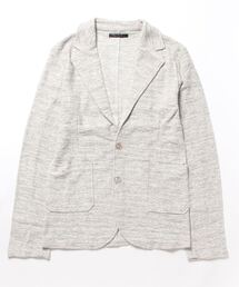 Bling Leads（ブリングリーズ）の「【Bling Leads】スラブ裏毛テーラードジャケット（テーラードジャケット）」