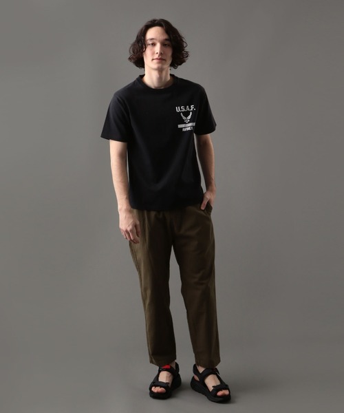 AVIREX（アヴィレックス）の「USAF シンボルマークTシャツ/SS USAF SYMBOL MARK T-SHIRT/AVIREX/アヴィレックス（Tシャツ/カットソー・メンズ・ホワイト/ブラック/モカ/レッド・MEDIUM/LARGE/X-LARGE/XX-LARGE）」の9枚目の写真