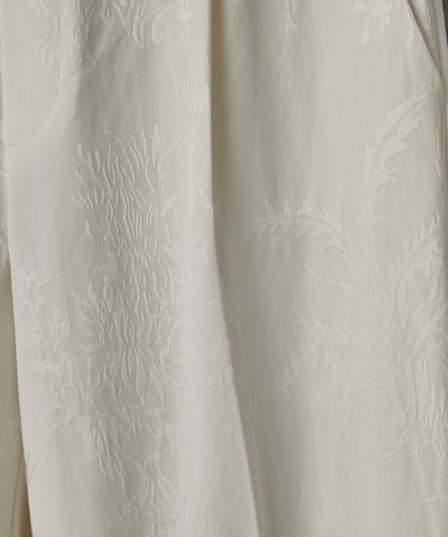 CIAOPANIC（チャオパニック）の「ジャカード柄テーパードイージータックパンツ（チノパンツ・メンズ・ブラック/オフホワイト/グリーン・MEDIUM/LARGE）」の11枚目の写真