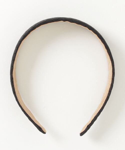 WEGO（ウィゴー）の「WEGO/キルティングワイドカチューシャ（カチューシャ・レディース・オフホワイト/ブラウン/ブラック・FREE）」の11枚目の写真