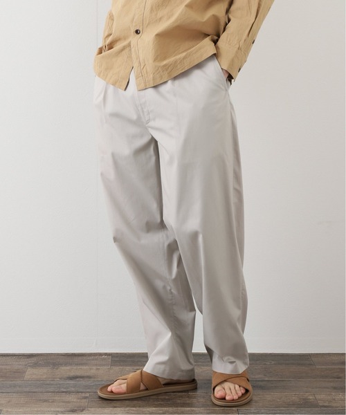 417 EDIFICE(フォーワンセブンエディフィス)の「ワイド シングルタック パンツ(チノパンツ・メンズ・ネイビー/グレー・MEDIUM/LARGE)」の2枚目の写真