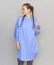 BEAUTY&YOUTH UNITED ARROWS | BY スタンドカラードルマンスリーブロングシャツ(シャツ/ブラウス)